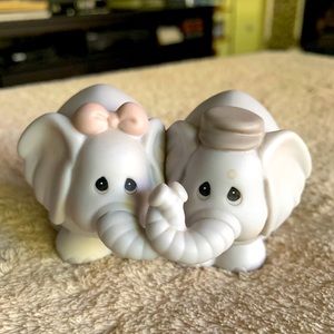 Two by Two Elephants figurine